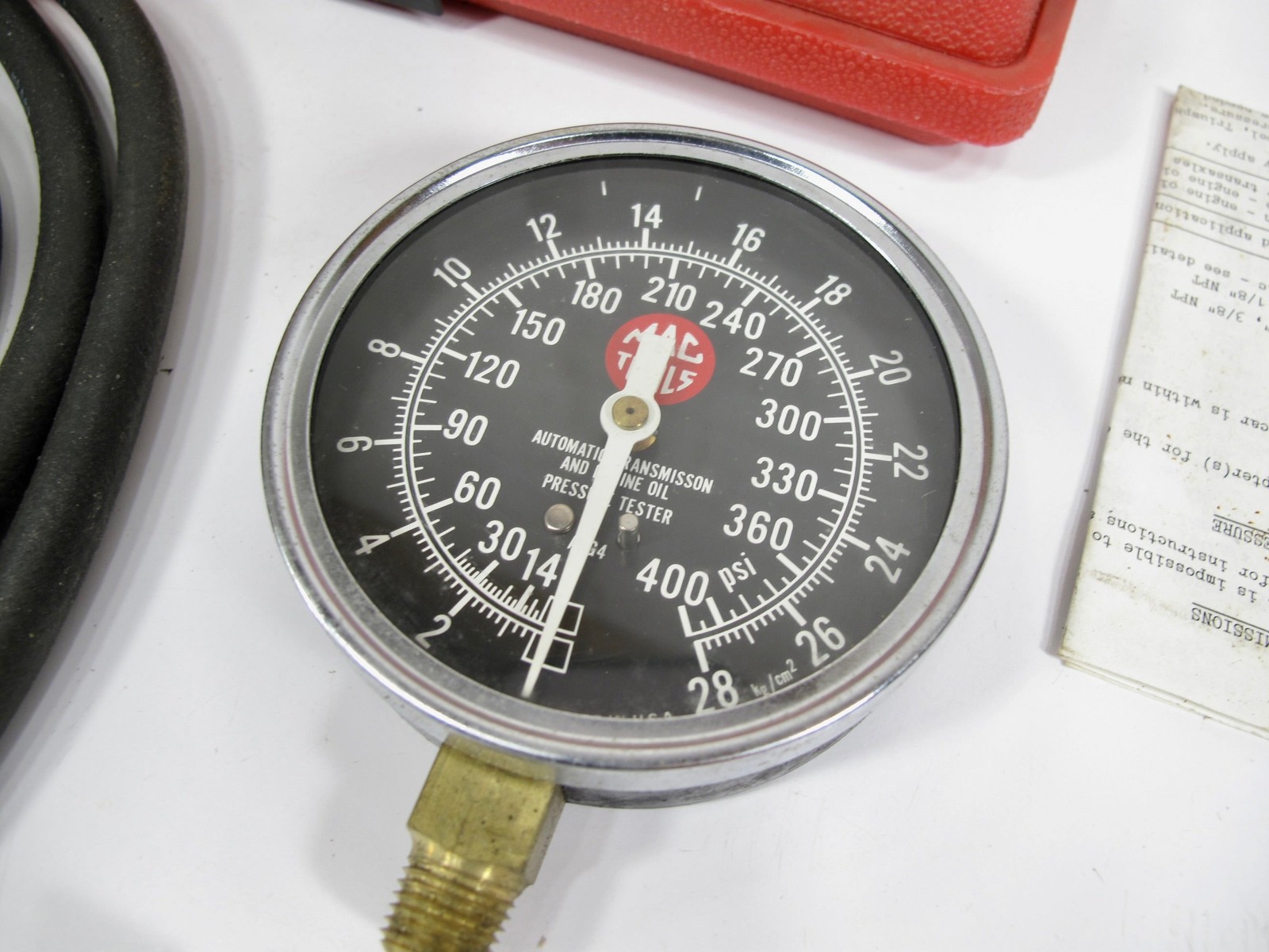 Mac Tools ATG4B Automatic Transmission Engine Oil Pressure Tester