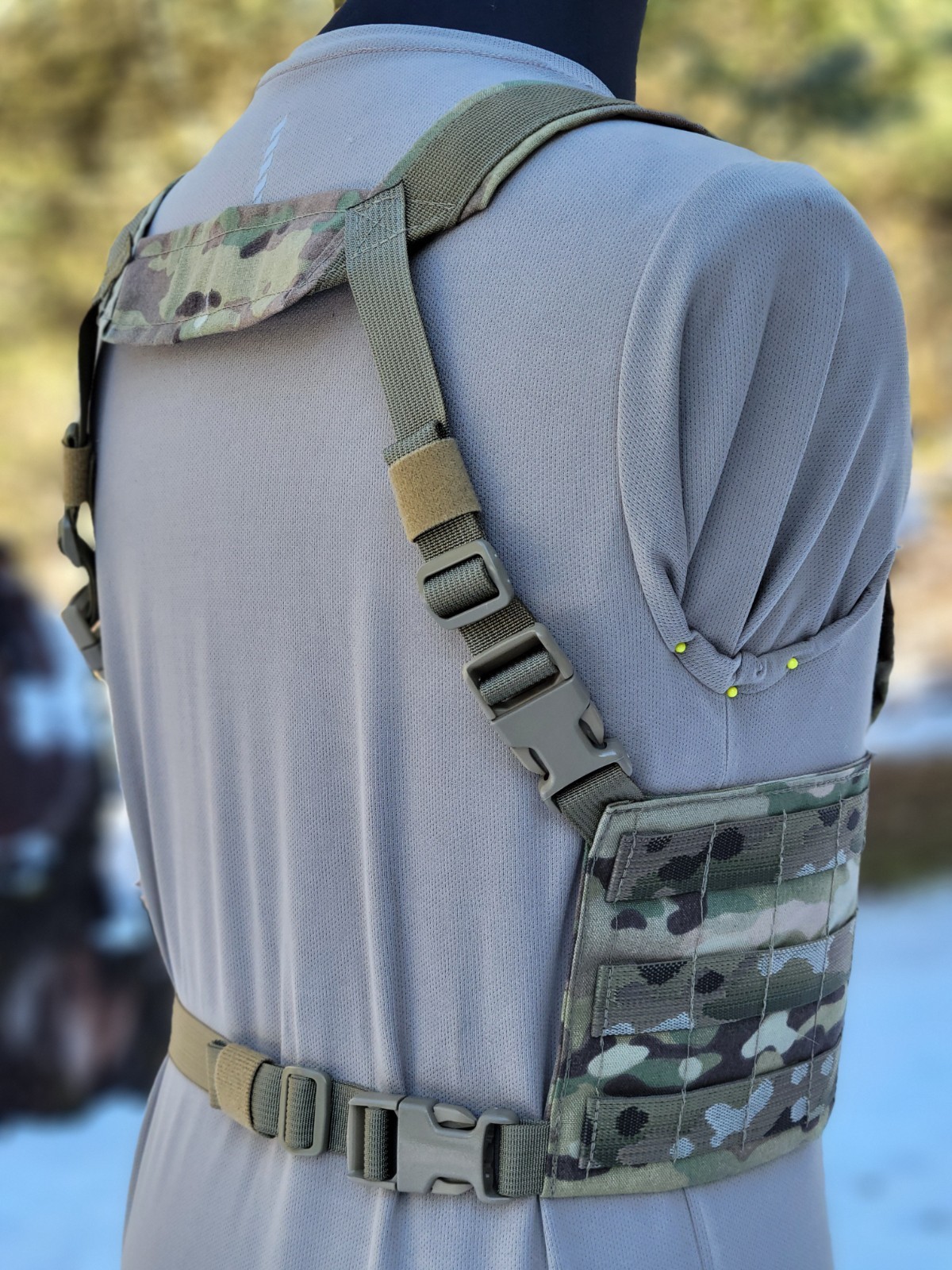 Tactical Chest Rig Multicam Made In USA