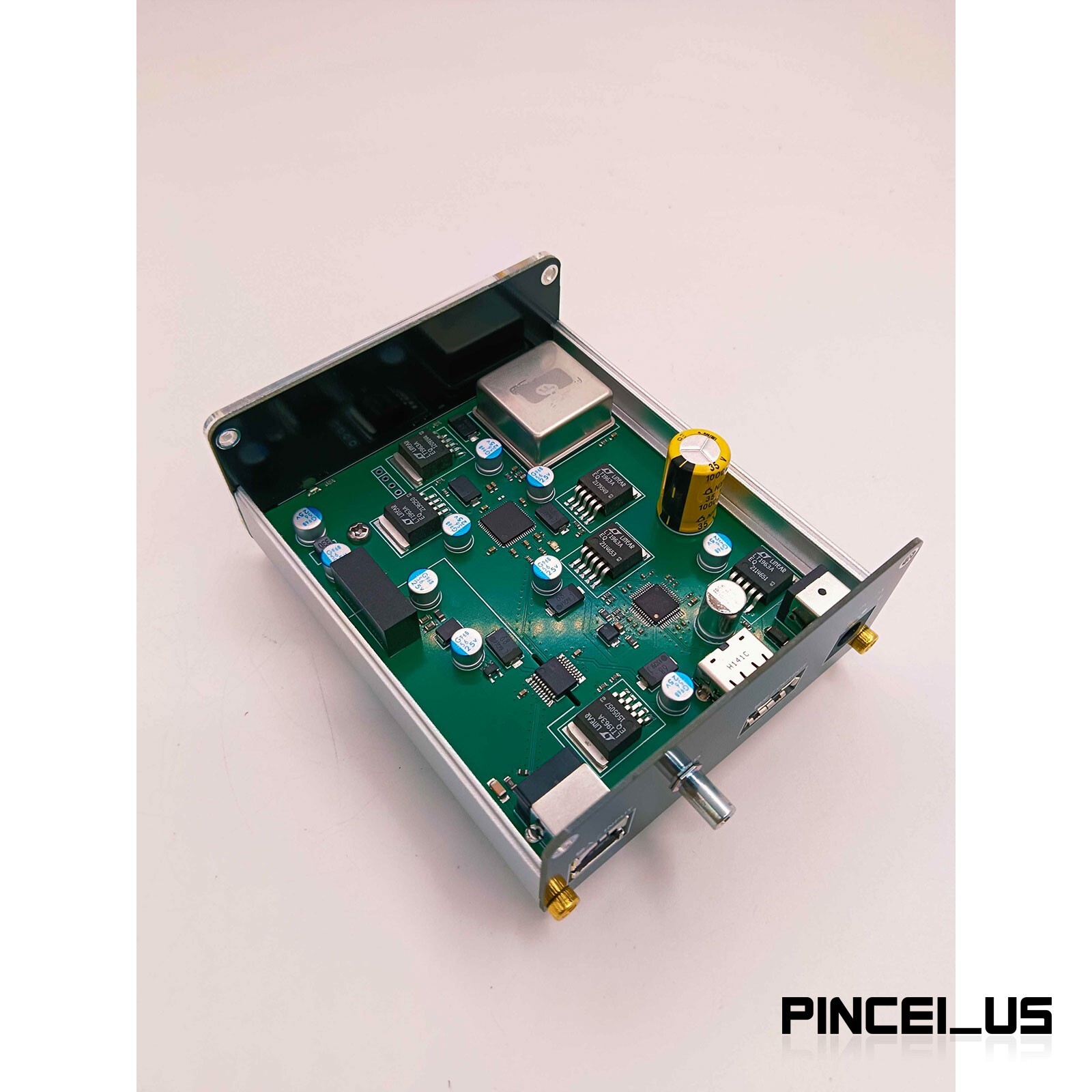 ADUM OCXO-3166 USB Data Isolator ADUM3166 (Main Unit + 9V Switch Power Supply)