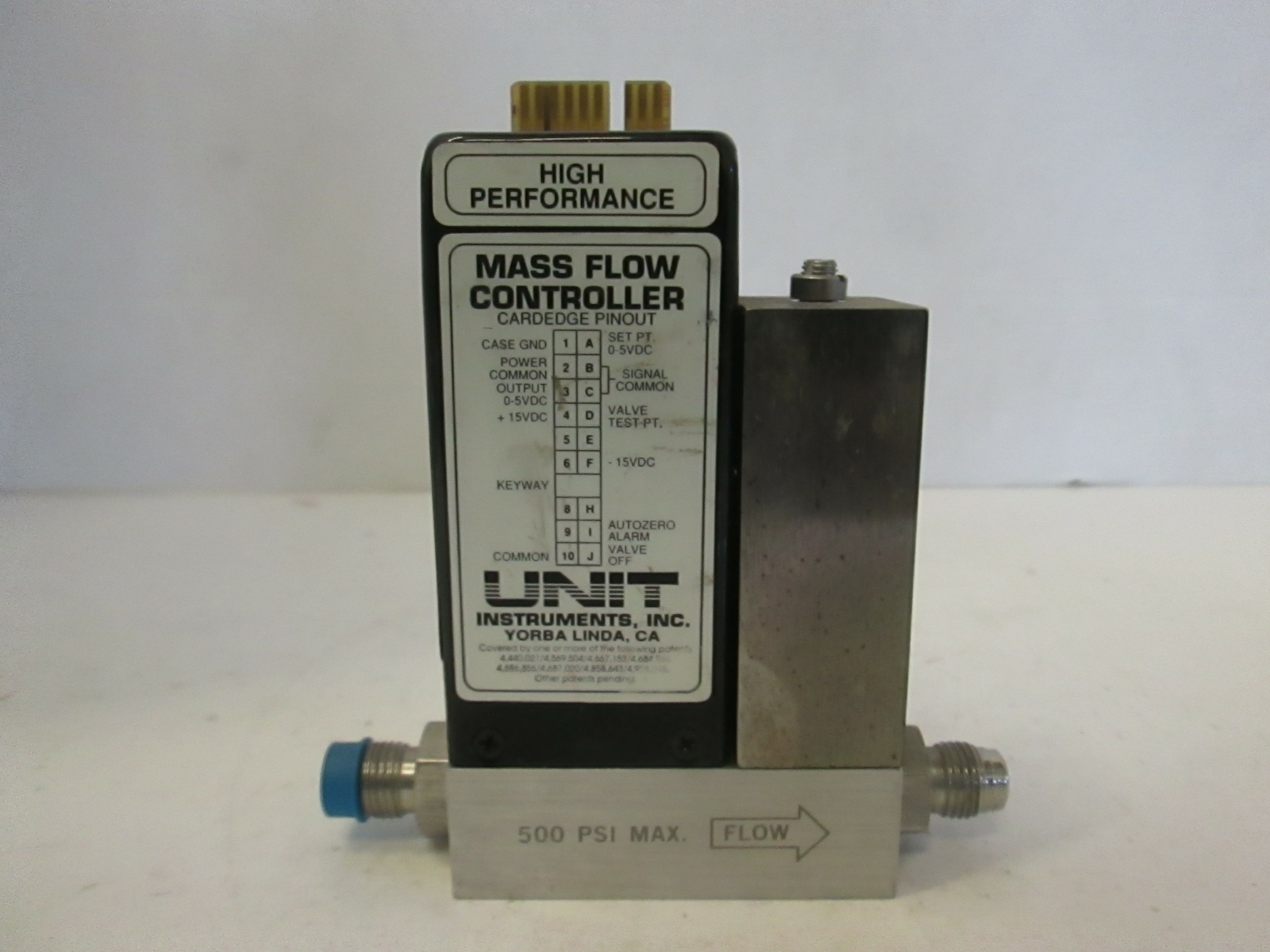 Unit UFC-1110A, Mass Flow Controller MFC, H2, 4 SLM, Used