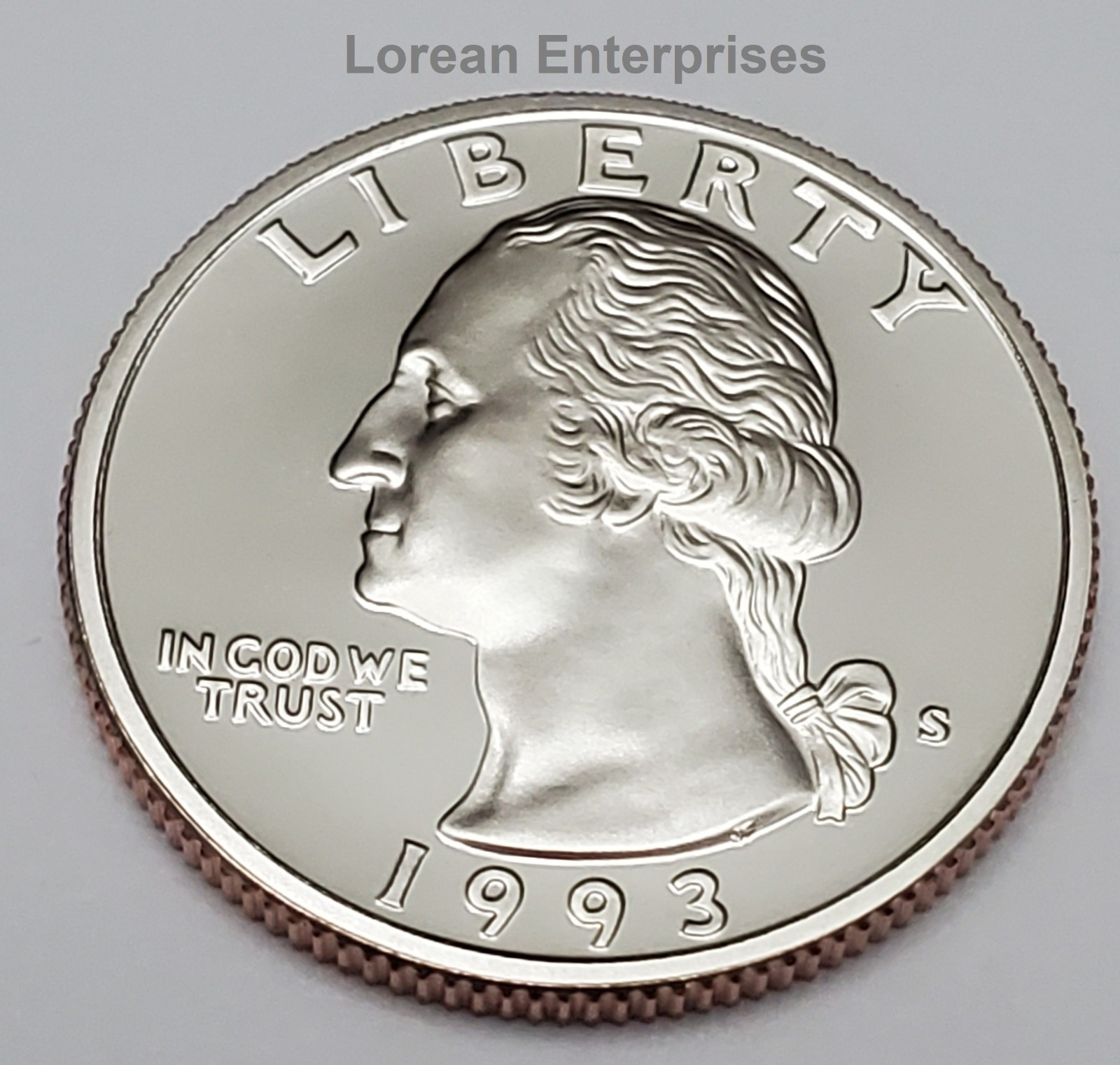 1993 S Washington Quarter  CLAD ✼PROOF✼