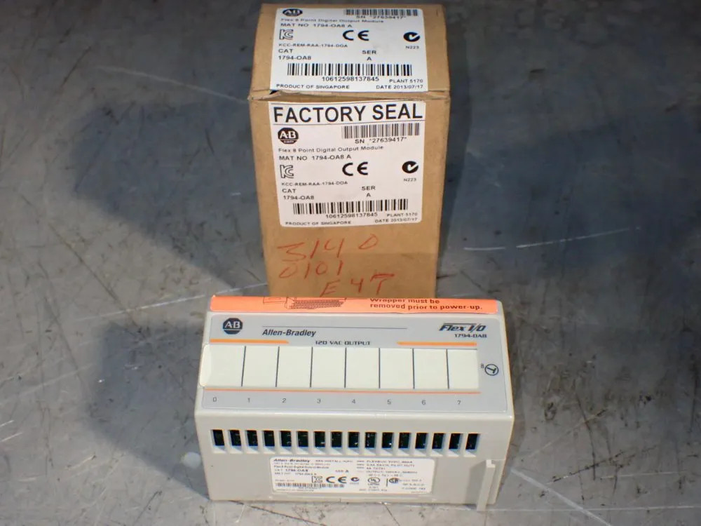 ALLEN-BRADLEY FLEX I/O 8 POINT DIGITAL OUTPUT MODULE 1894-OA8