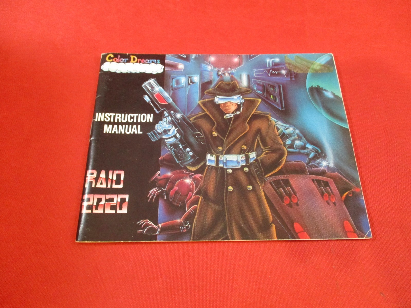 Raid 2020 Nintendo NES Instruction Manual Booklet ONLY
