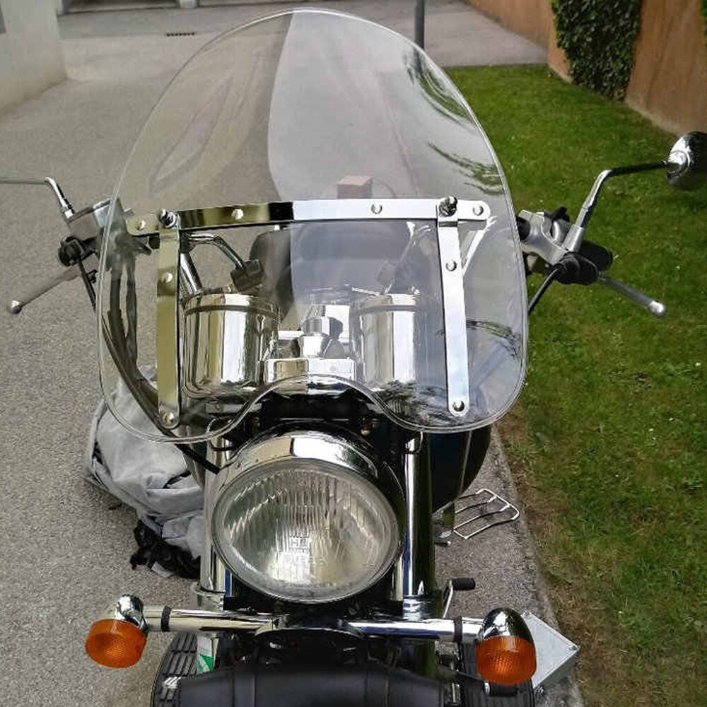 Clear Windshield For Harley Sportster Dyna Glide Softail Night Train XL 1200 883