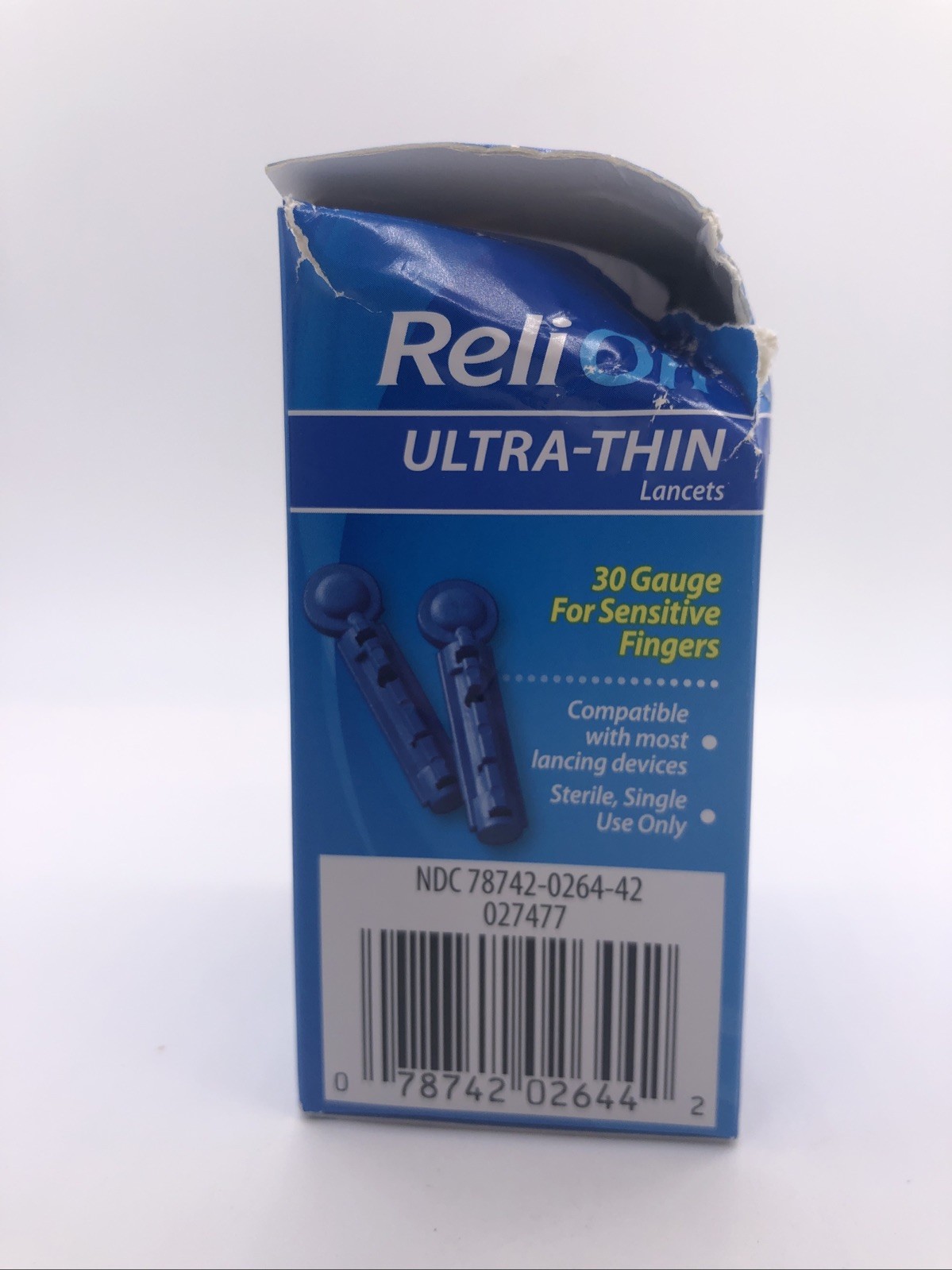 Relion Ultra Thin 30 gauge - 100Ct Exp: 10/2027 (damaged box) Ref. 187