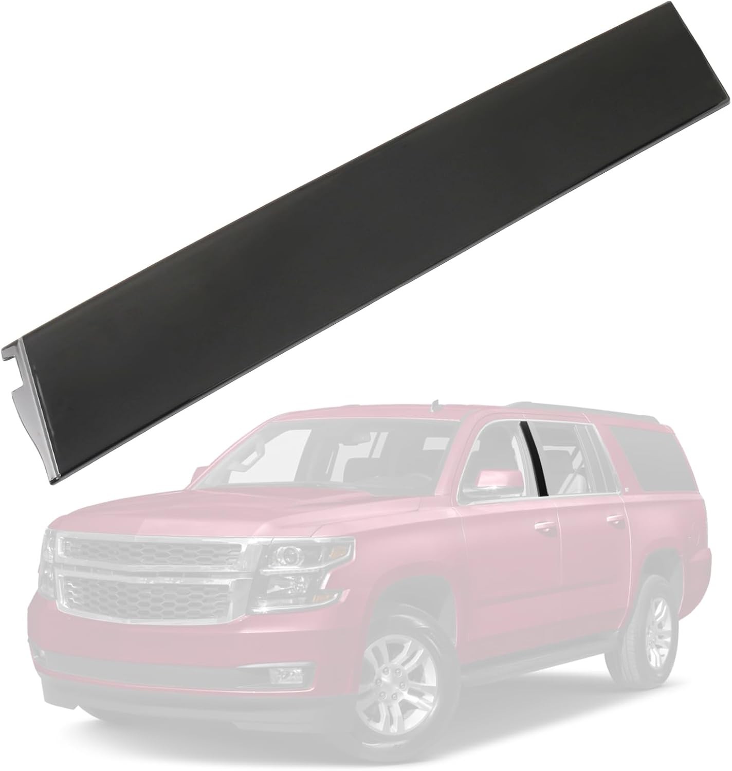 B Pillar Window Trim Door molding Left Replacement for Cadillac Escalade ESV,...