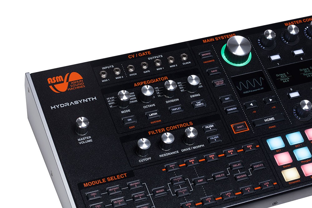 ASM Hydrasynth Desktop 8-Voice Polyphonic Wave Morphing Synth (Demo/Open Box)