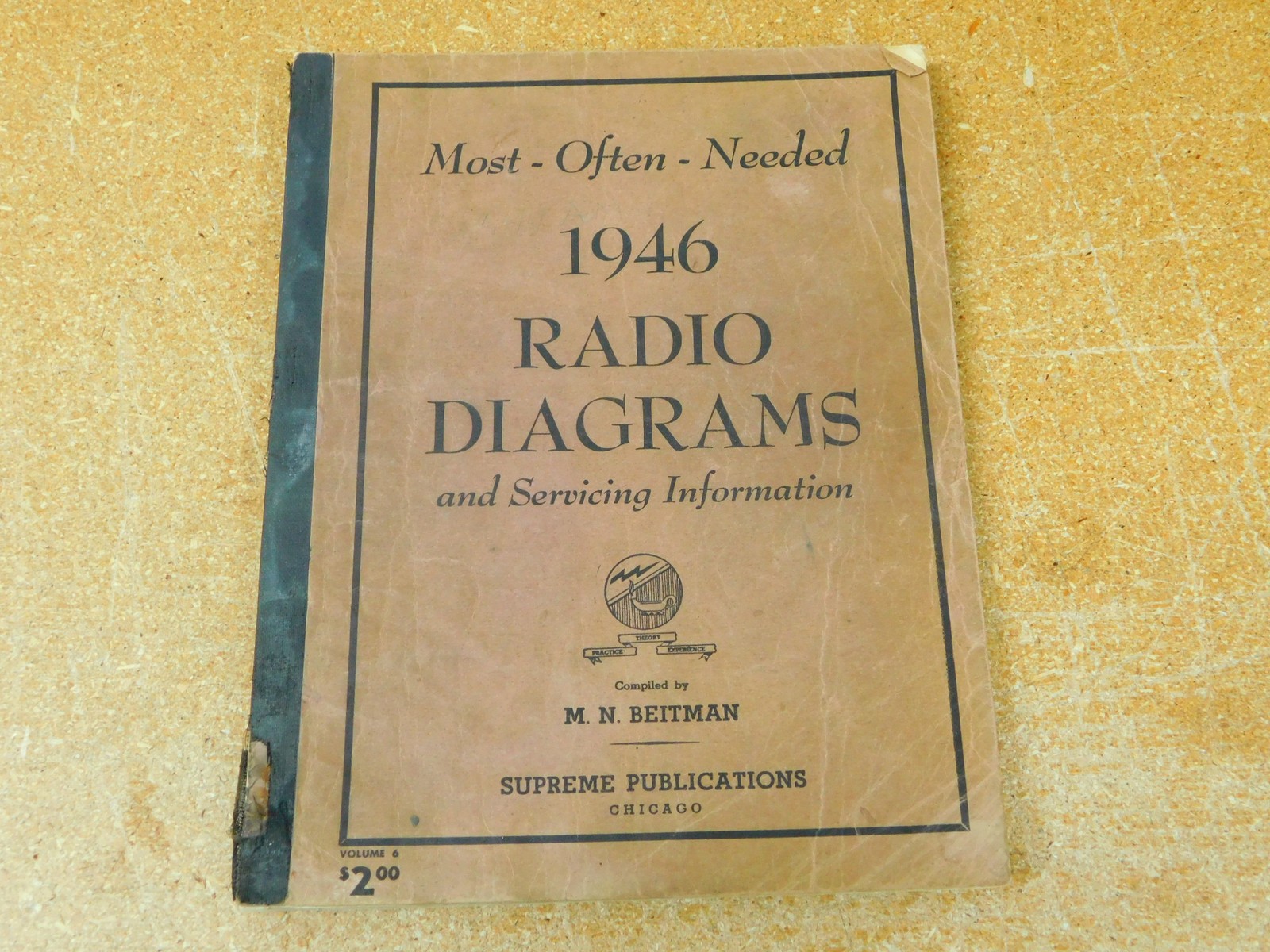 Supreme  1946 Radio Diagrams  Ham Radio Service Manual (original)