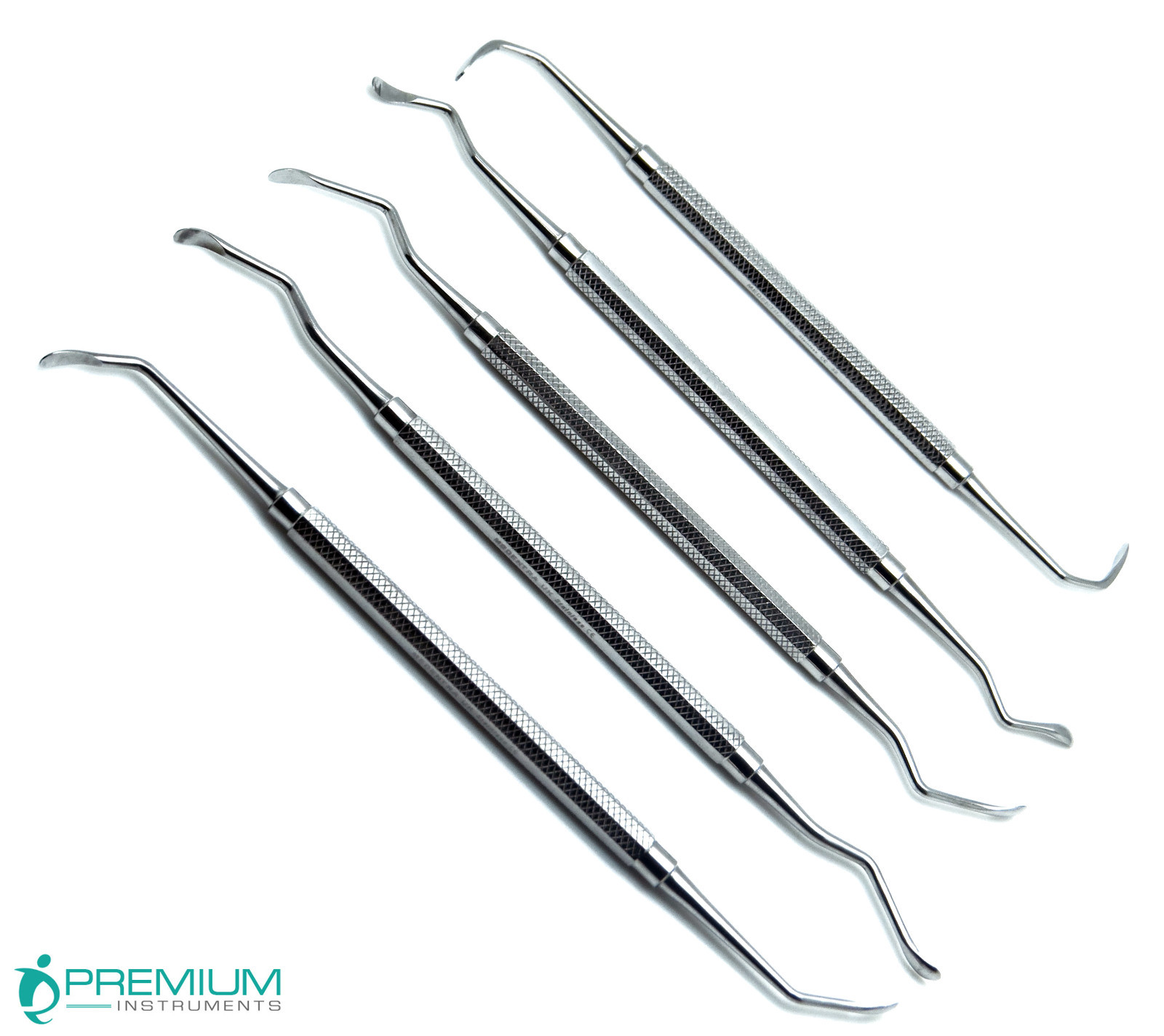 5 Pcs Dental Sinus Lift Oral Implant Surgical Octagon Handle Premium Instruments