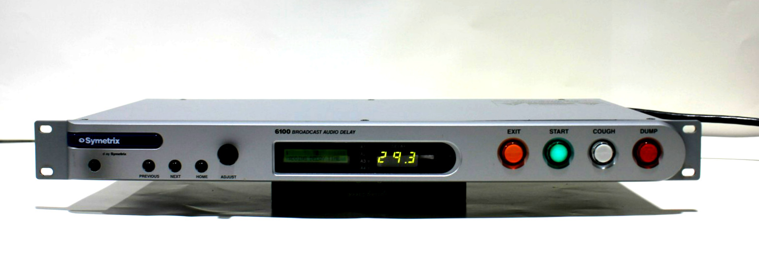 Symetrix Airtools 6100 Broadcast Profanity Delay Very clean. Tested and working.