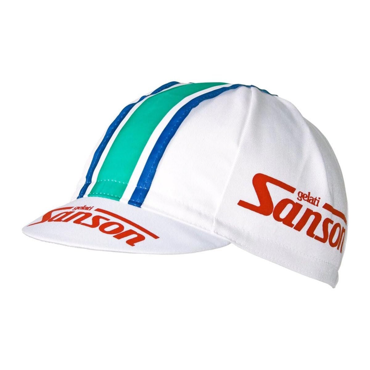 Retro Vintage Team Cycling Cap – Anti-Sweat, Team Jersey Caps, Sanson