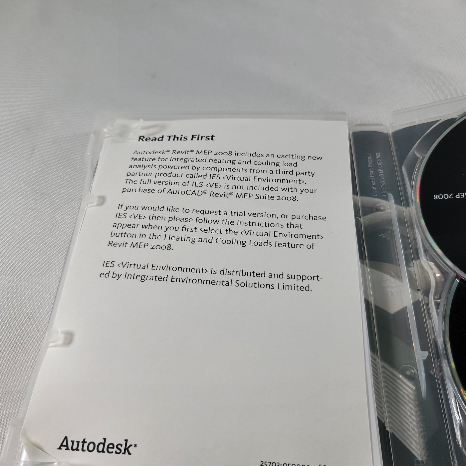 AutoCAD Revit MEP Suite 2008 W/Keys