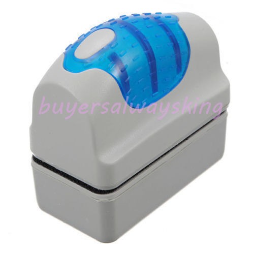 Magnetic Clean Brush Aquarium Fish Glass Tank Algae Cleaner Scrubber Float E