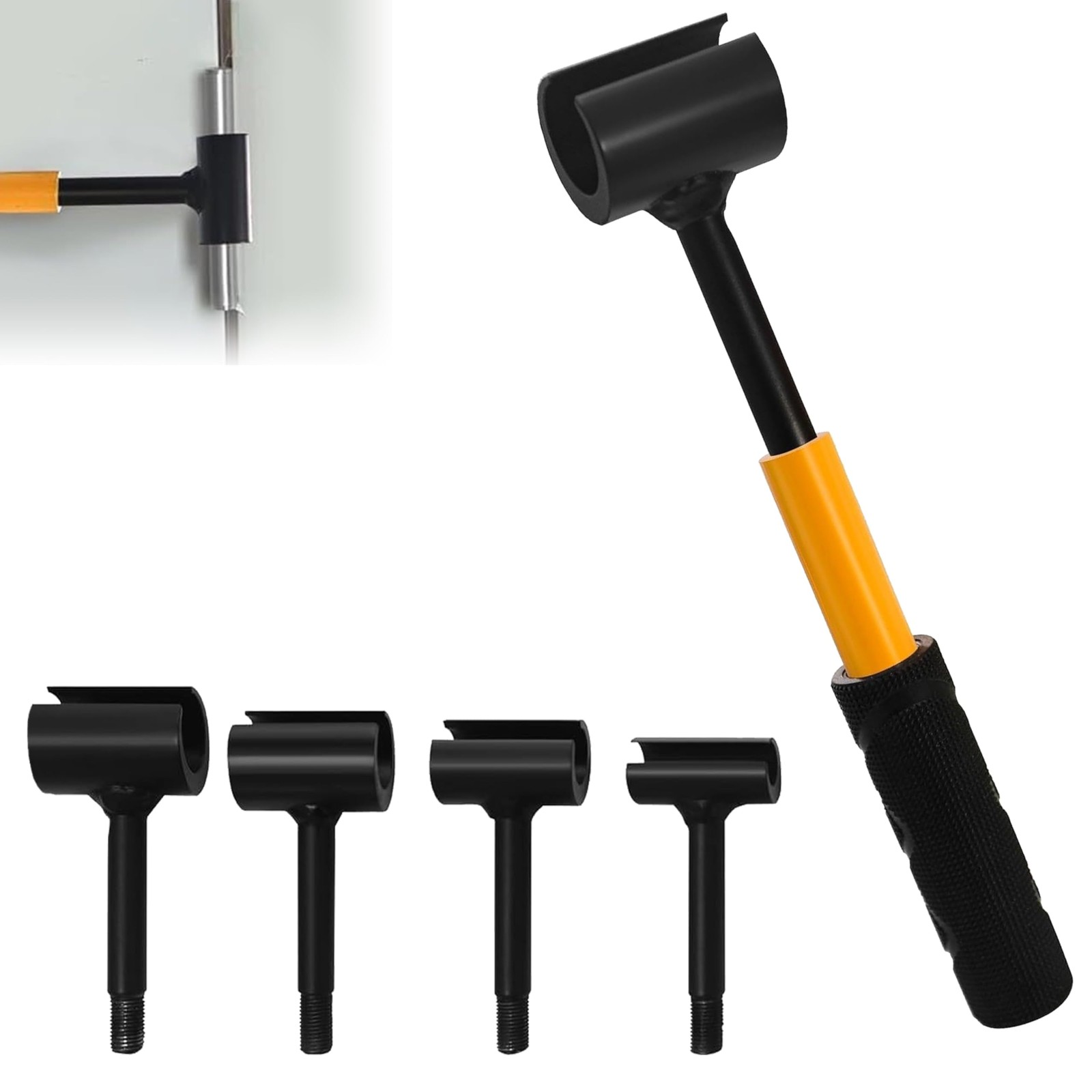 4 in 1 Door Hinge Adjustment Tool for Cabinet Doors, 0.55-0.98 Inch Anti-Slip...