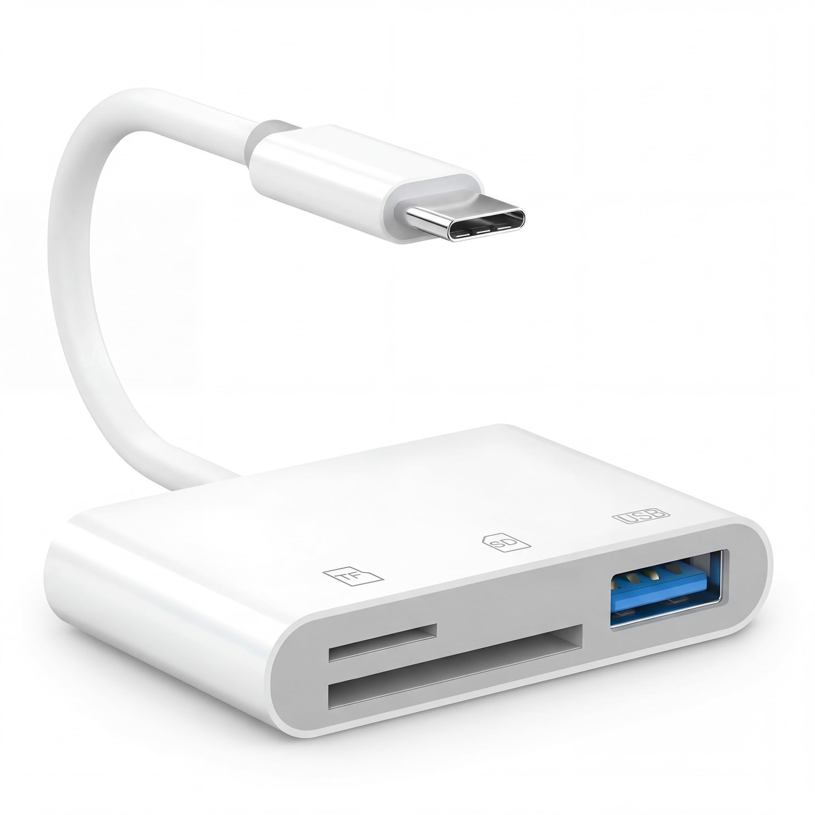USB C SD Card Reader for iPhone 17e 17 16 15 Pro Max C
