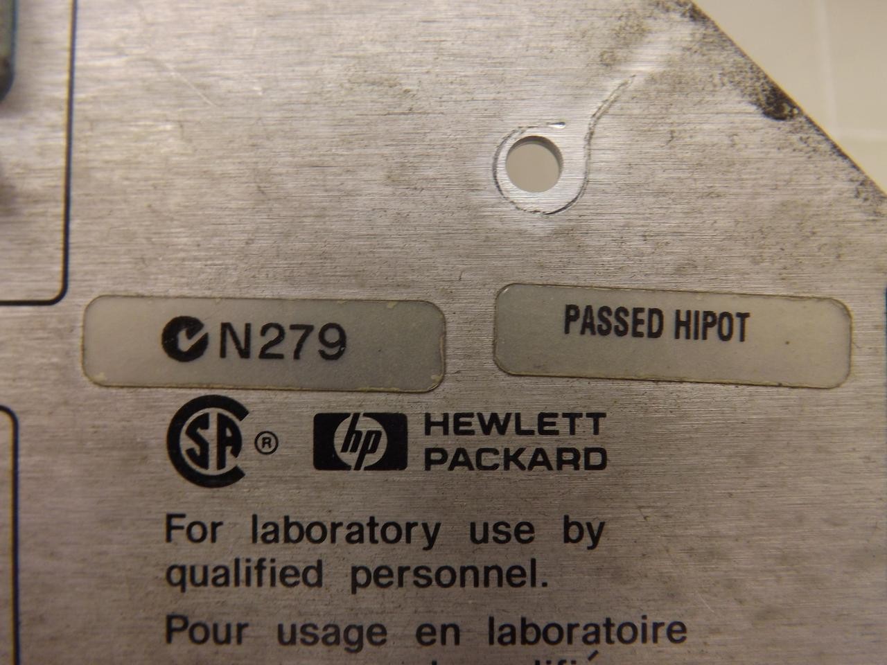 HP HEWLETT PACKARD 8753E BACK POWER SUPPLY CONNECTOR ASSEMBLY T45873