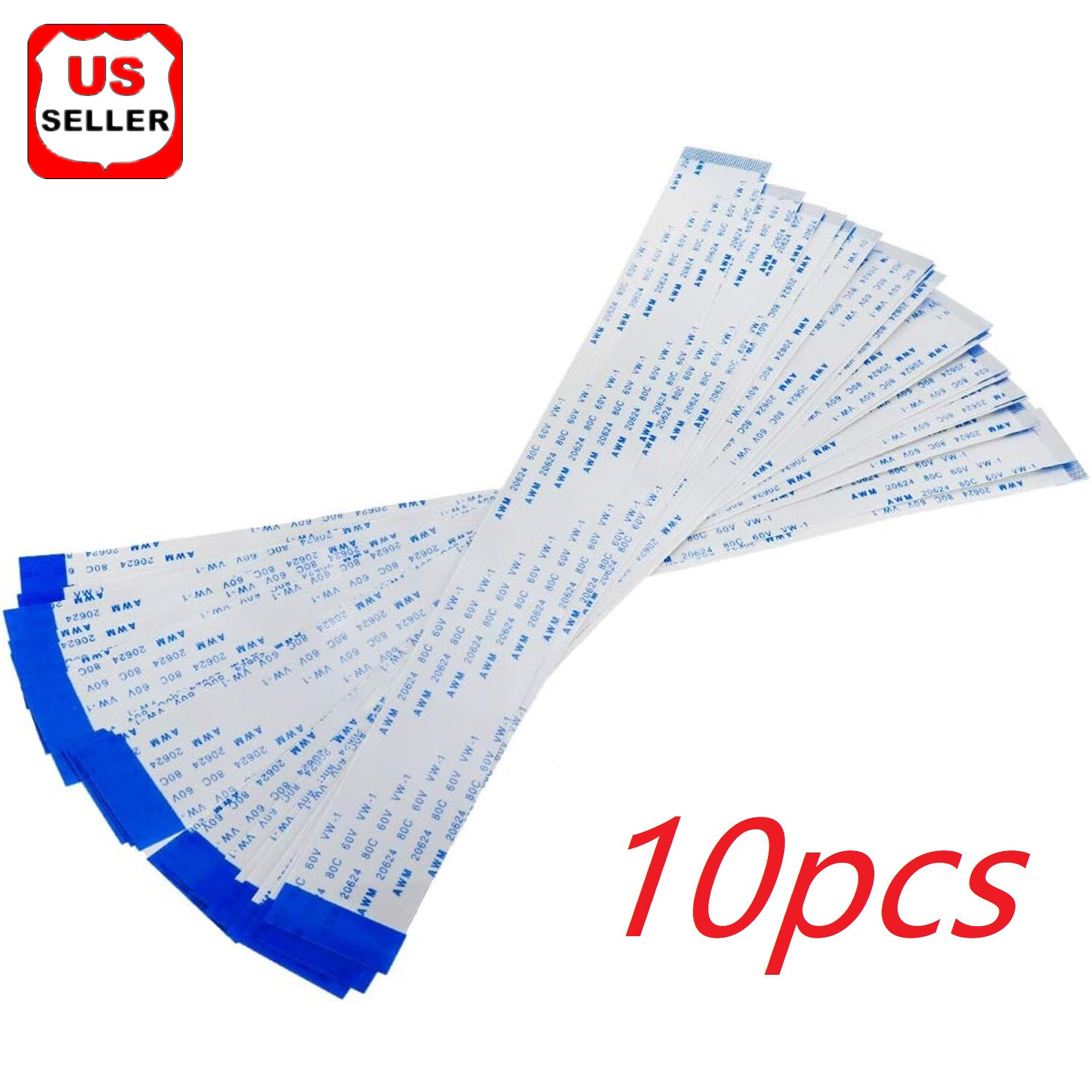 10pcs 40 Pin Flexible Flat Ribbon Cable 0.5mm Pitch FFC FPC for Audio DVD Player