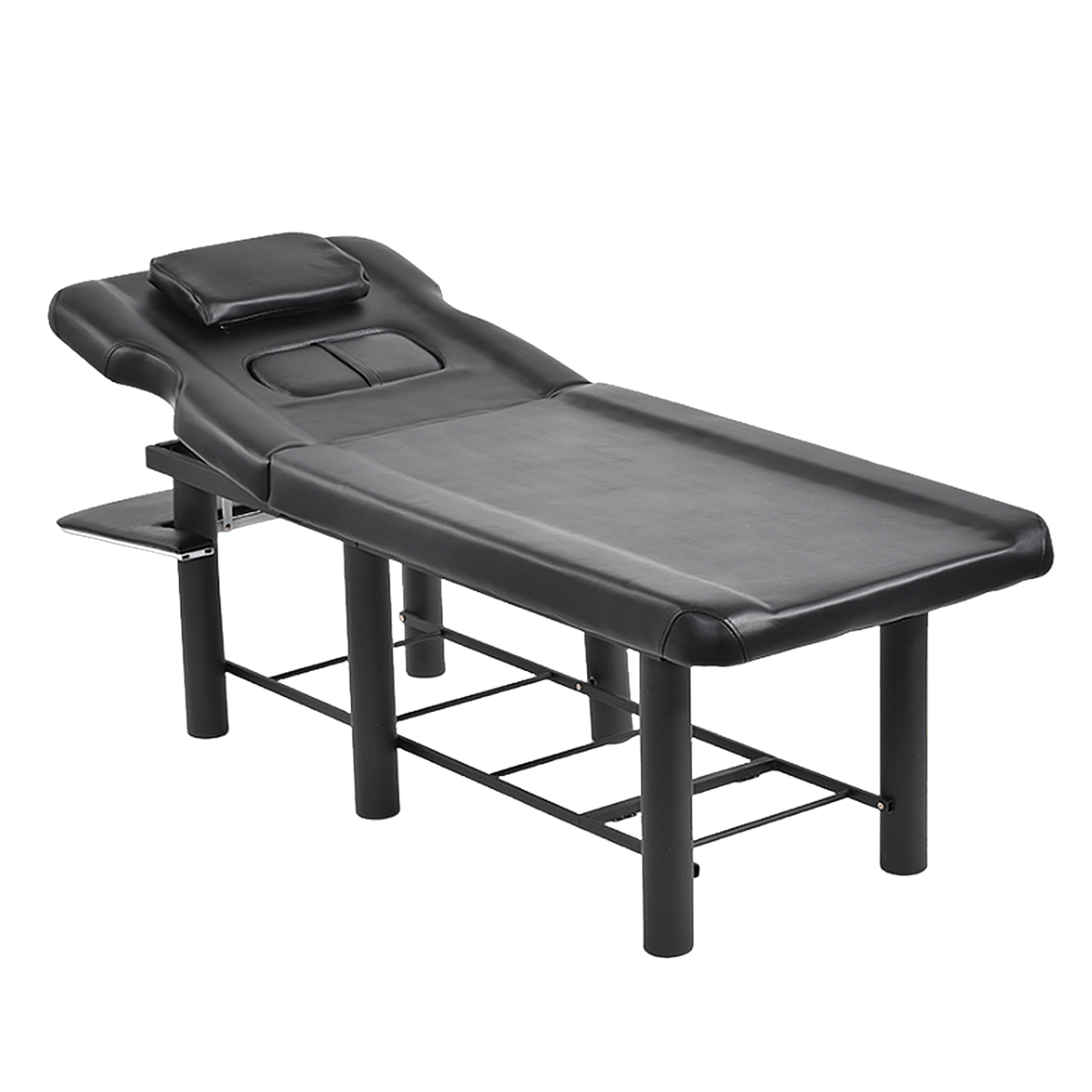 185cm Professional Stationary Massage Table with pillow for Treatment Table