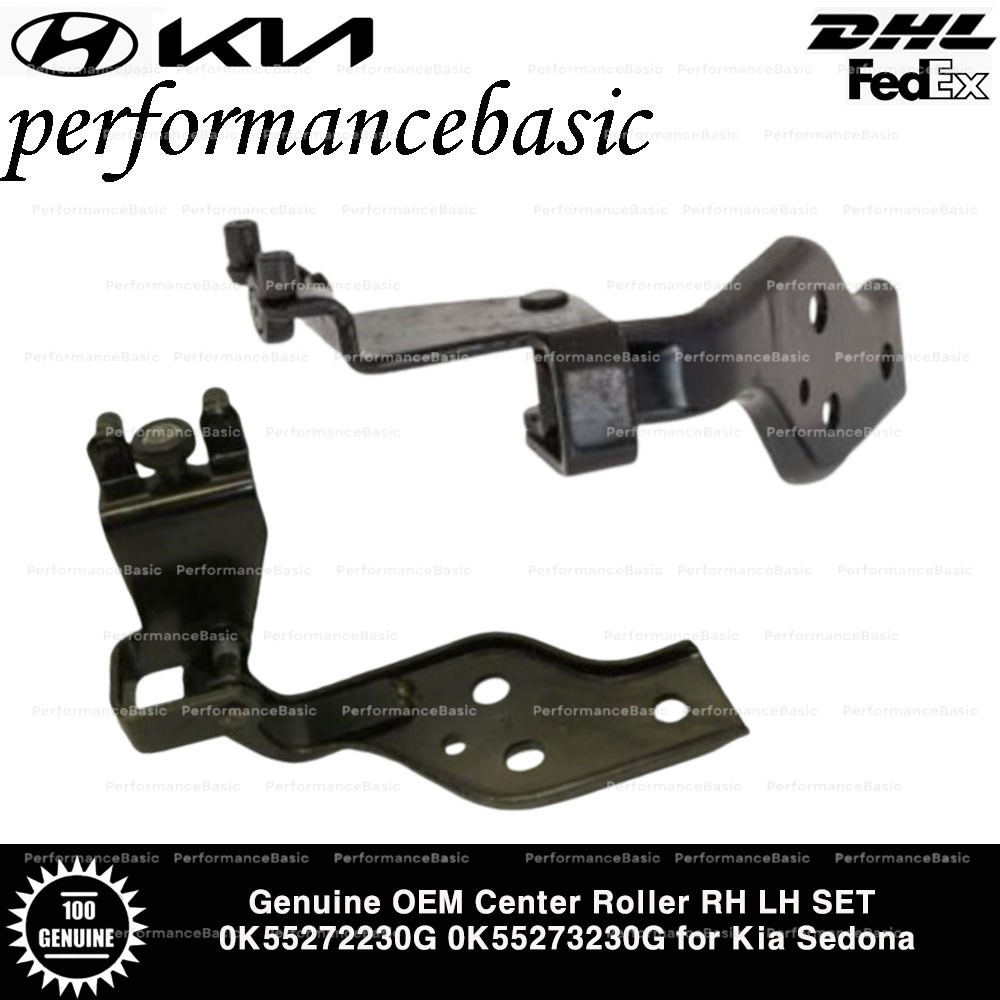 Genuine OEM Center Roller RH LH SET 0K55272230G 0K55273230G for Kia Sedona
