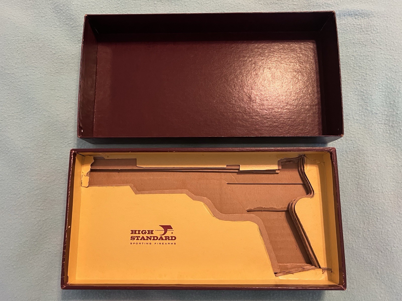 High Standard - Supermatic Citation - Military Model 7 1/4" Pistol - BOX ONLY.