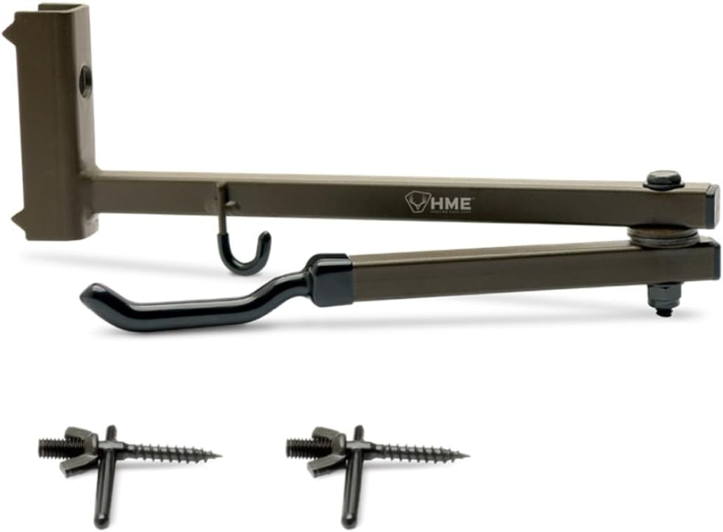 Durable Easy-to-Attach Strong Secure Lil Better Tree Stand Bow Hanger -