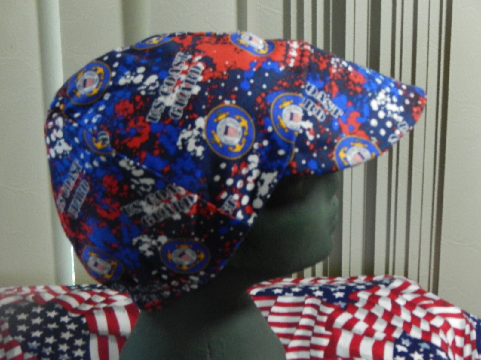 New U.S.Coast Guard Red's American Made Welding, Biker Hat 4 Working Men $6.00