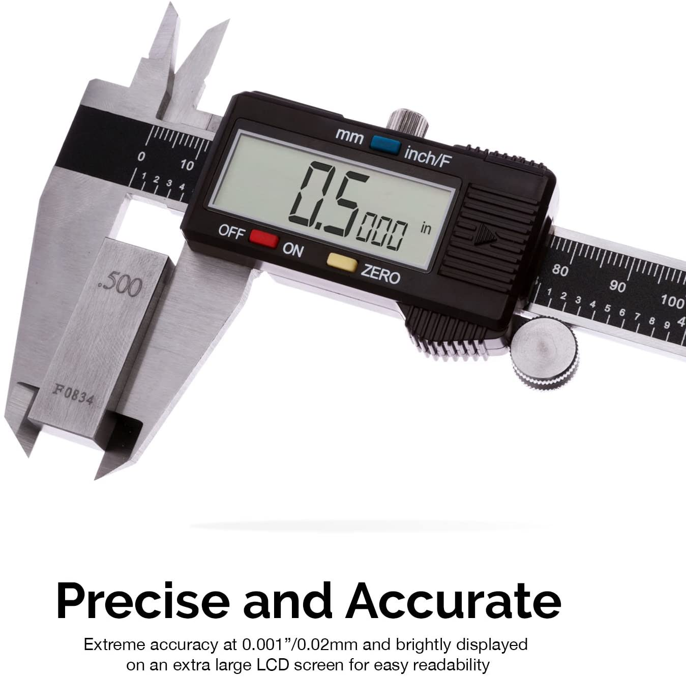 NEIKO 01409A 12” Electronic Digital Caliper | Extra Large Display