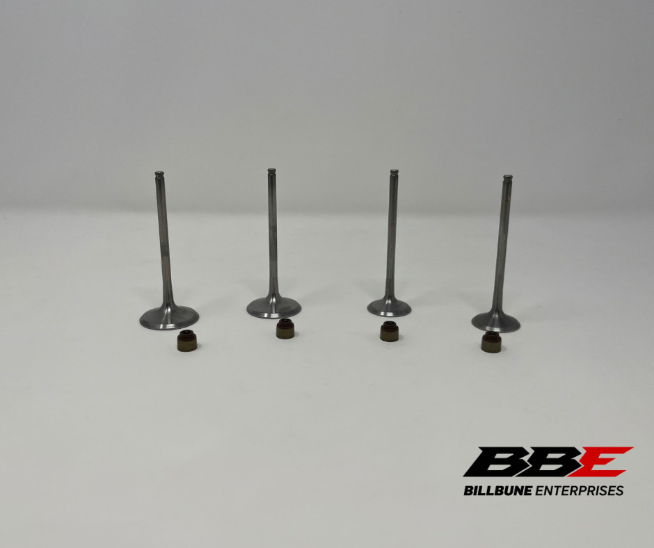 ‘04-'08 Kawasaki Kx250f ProX Titanium Valve Kit (2) Intake (2) Exhaust (4)Seals
