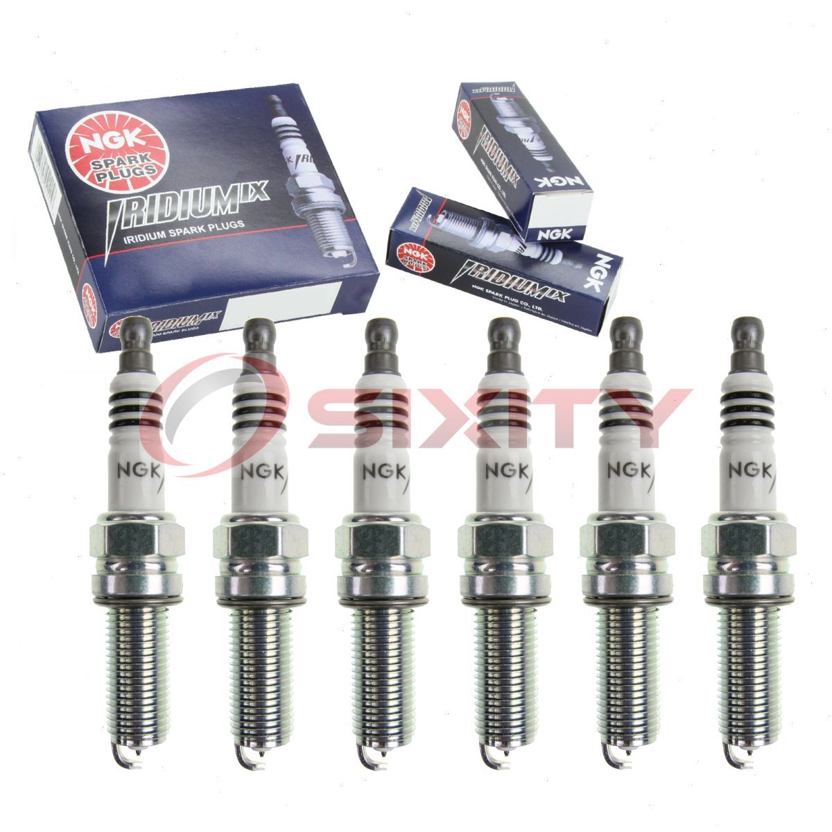 6 pc NGK Iridium IX Spark Plugs for 2011-2020 Dodge Grand Caravan 3.6L V6 ge