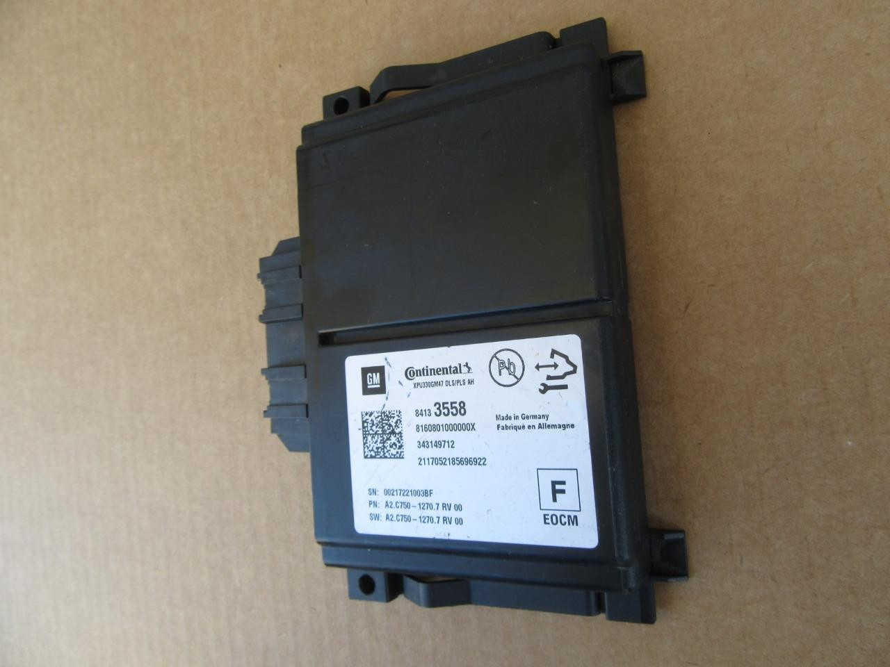 84133558 Pre-Crash Collision Avoidance System Module Buick Chevy Cadillac GMC