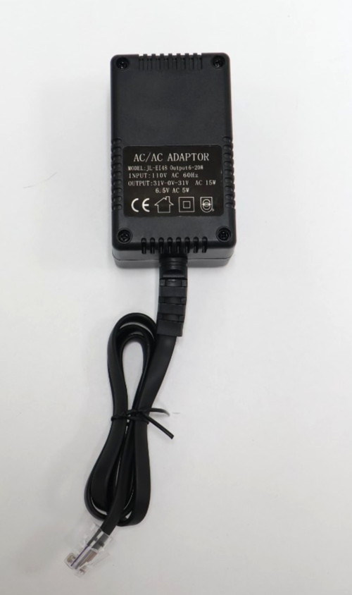 JL-EI48 AC/AC Power Transformer Adapter | 110V Input to 31V-0-31V AC Output