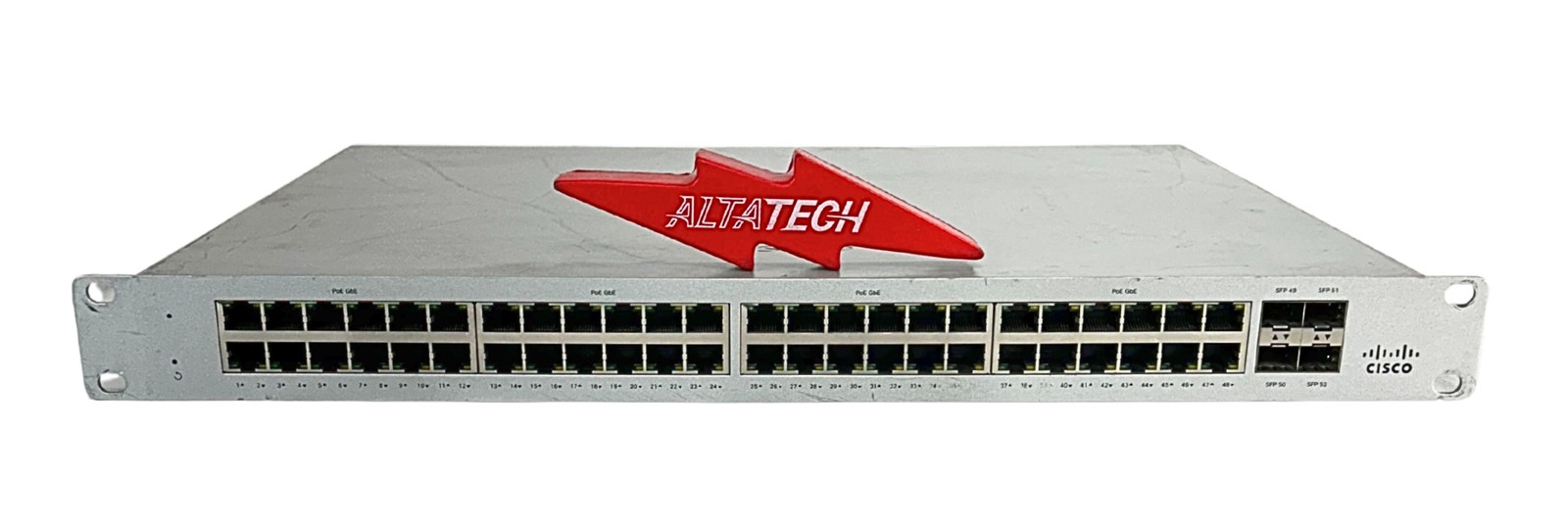 Cisco MS120-48LP-HW MS120-48LP 1G L2 Cld Managed 48x GigE 370W PoE Switch