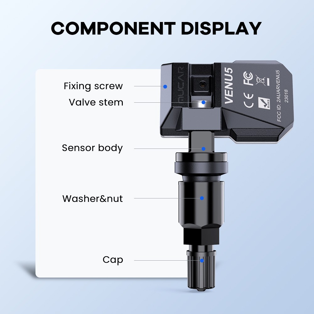 MUCAR 892BT Full System Car auto Diagnostic OBD2 Scanner 35 Reset +TPMS Sensor