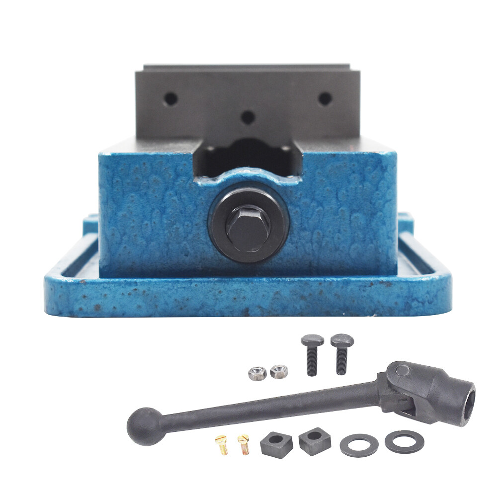 5" Lockdown CNC Milling Machine Vise Clamping Vice Precision Without Base