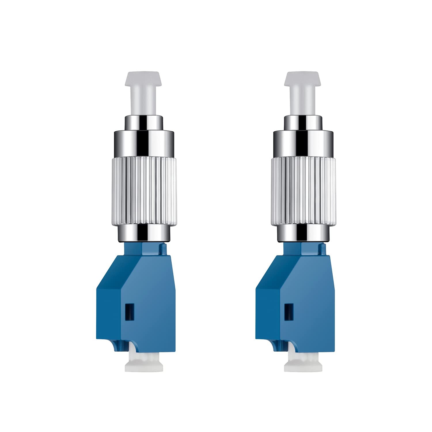 2Pcs Visual Fault Locator Fiber Adapter, Fiber Optic Connector, Single Mode 9/12
