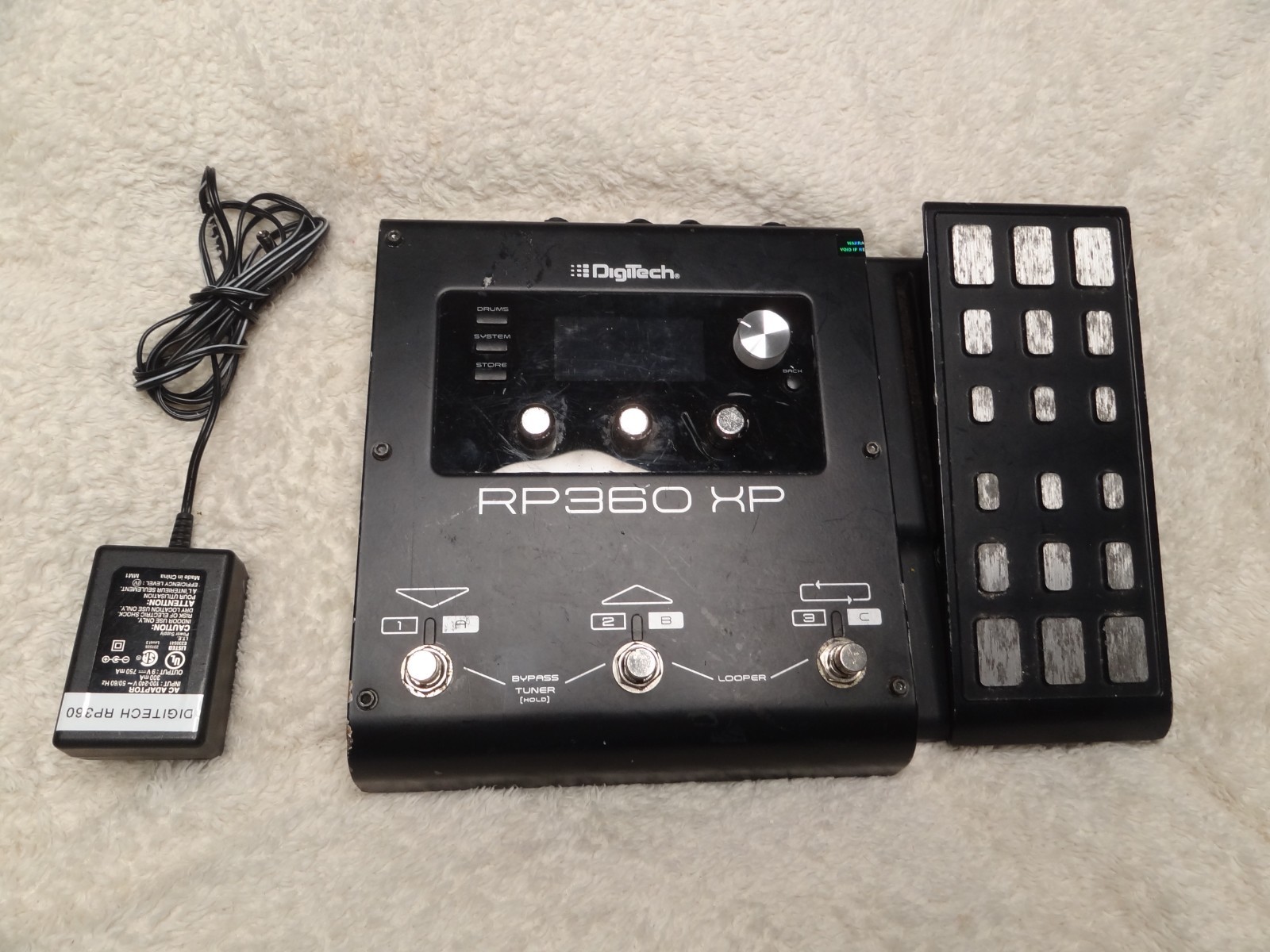 DigiTech RP360 XP Guitar Multi Effects Processor Pedal w/Expression Pedal Tested
