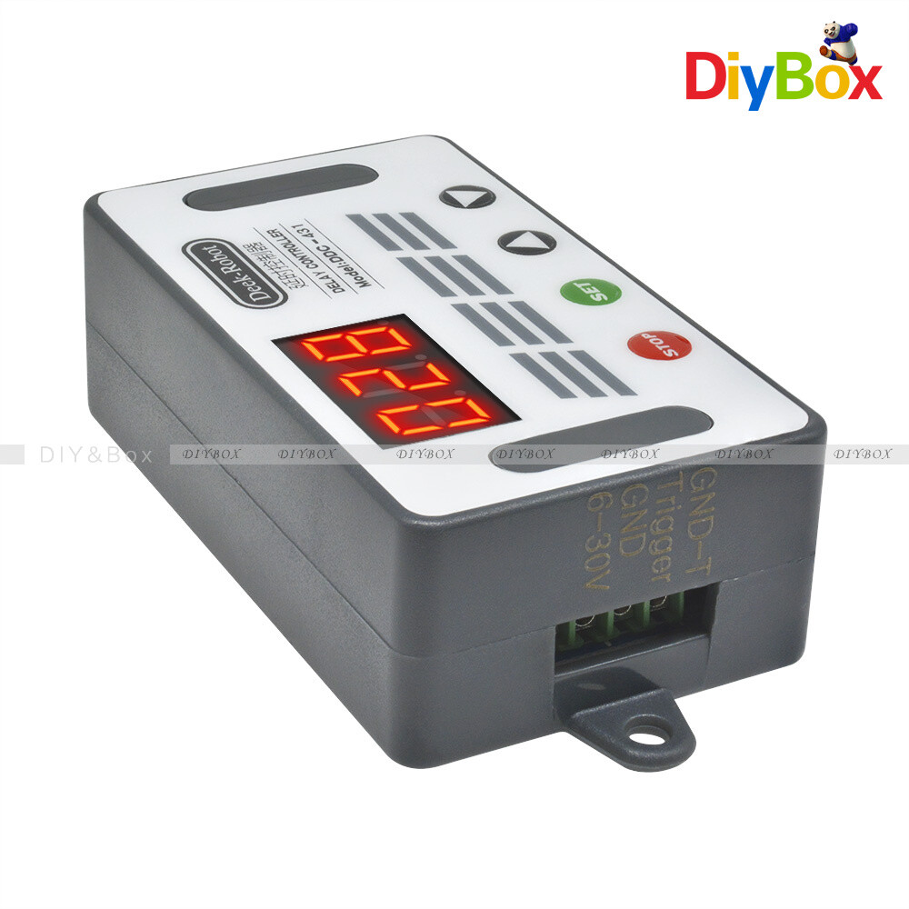 DDC-431 DC6V-DC30V Relay Delay Controller MOS 4 Button 3 Digit Digital Tube