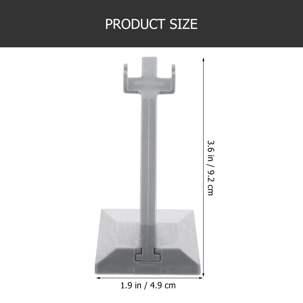 2 Pcs Toys Support Base Aircraft Model Display Stand Airplane Rack for Planes