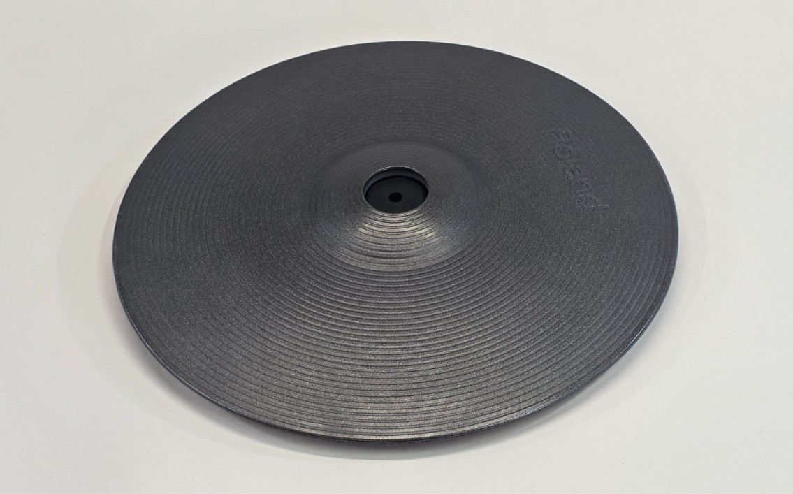 Roland CY-14C MG 14” Metallic Gray Dual Zone Gray Crash Cymbal CY14 CY-14