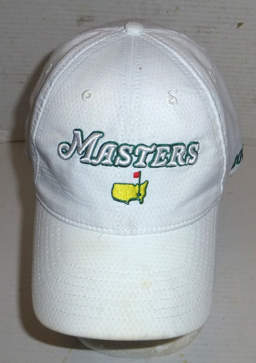Masters 2023 Unisex Adult Hook & Loop Adjustable Embroidered Hat HAS STAINS READ