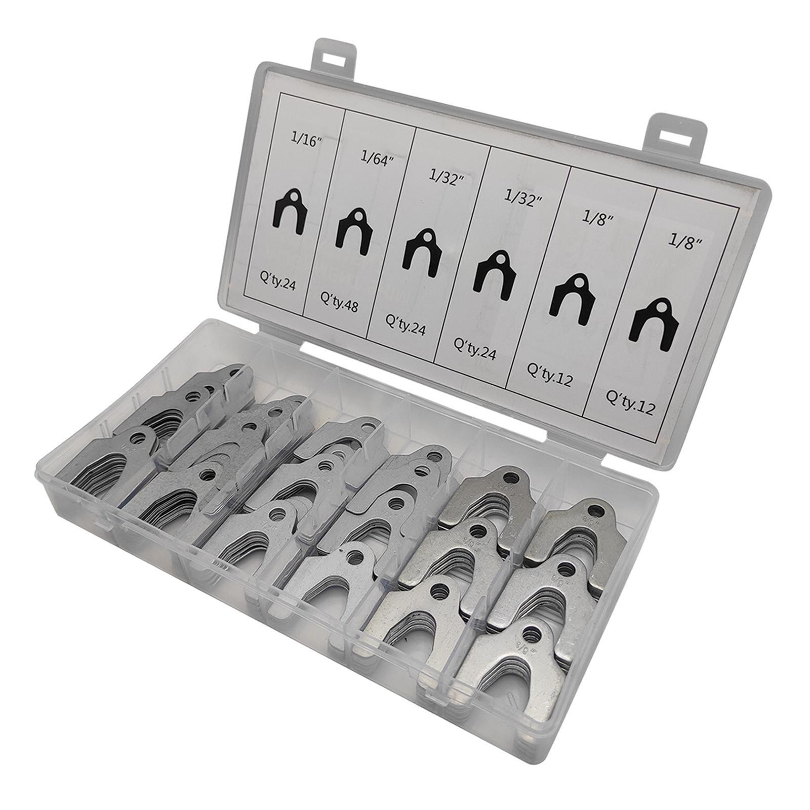 144 Auto Alignment Shim Assortment Kit Universal for Camber Alignment