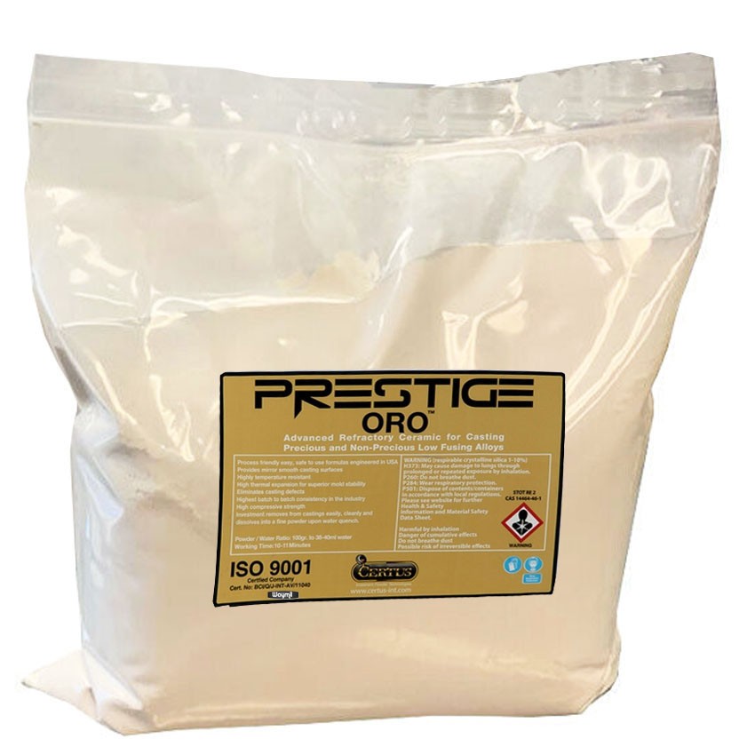 Jewelry Casting Investment Powder for Gold & Silver Jewelry Lost Wax Casting 8Lb