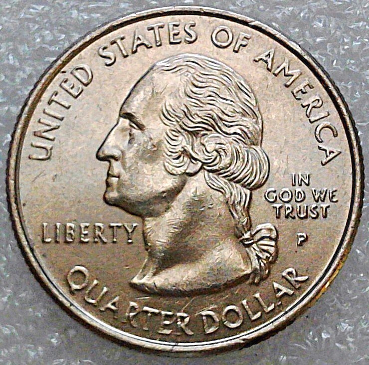 1999 P Connecticut Quarter Oak Tree Multi Errors