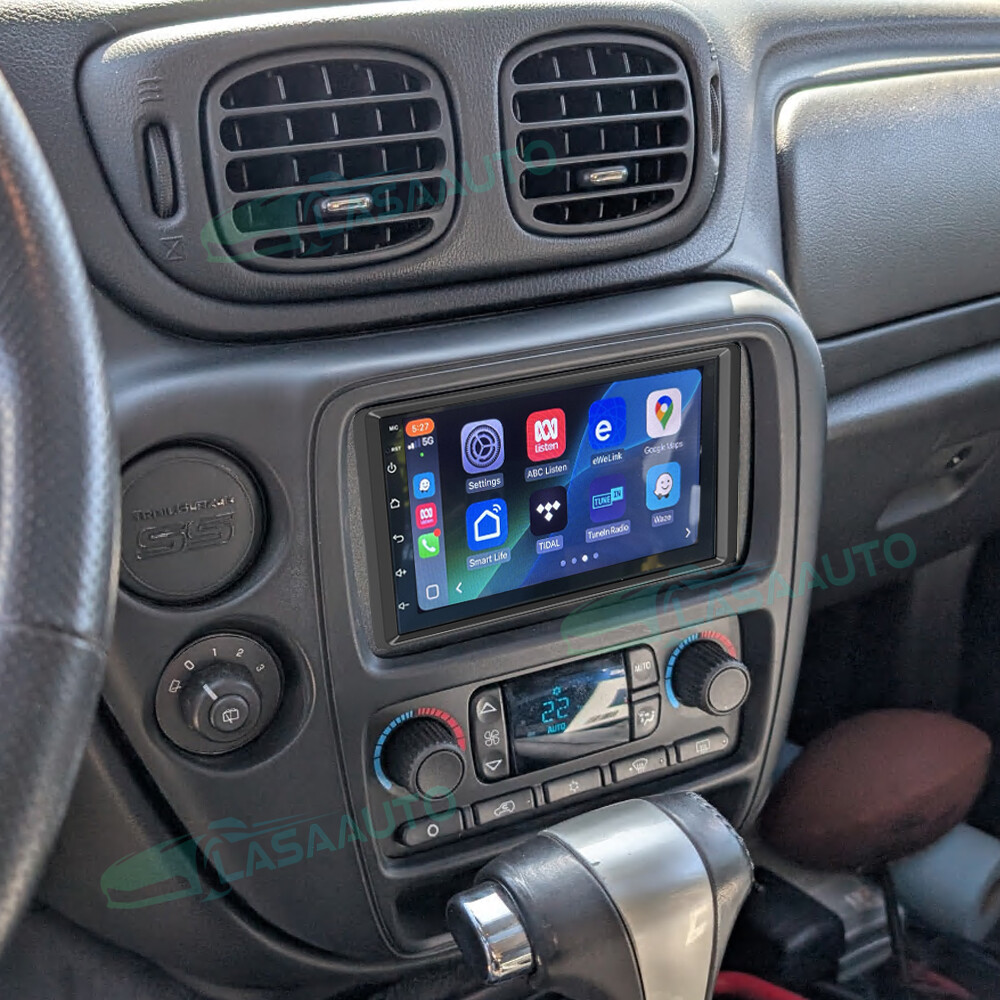 For 2002-2009 Chevrolet Trailblazer 7" Android 14 Carplay Car Stereo Radio GPS