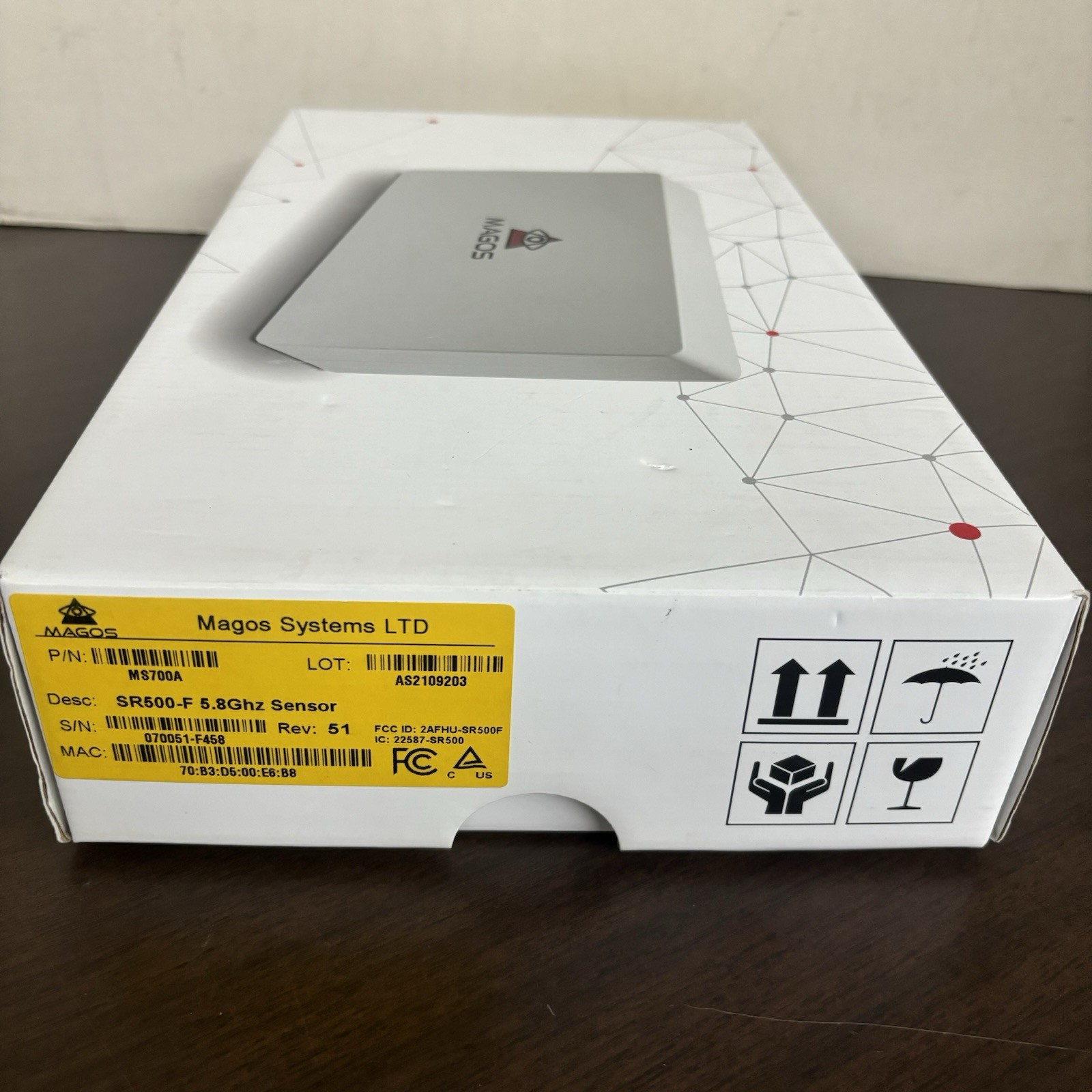 Magos Systems MS700A SR500-F 5.8Ghz Radar Sensor Assembly Perimeter Protection