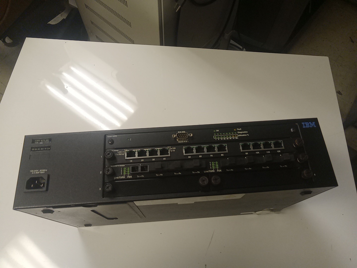 IBM 8275 SERIES ETHERNET SWITCH TESTED AND WORKING