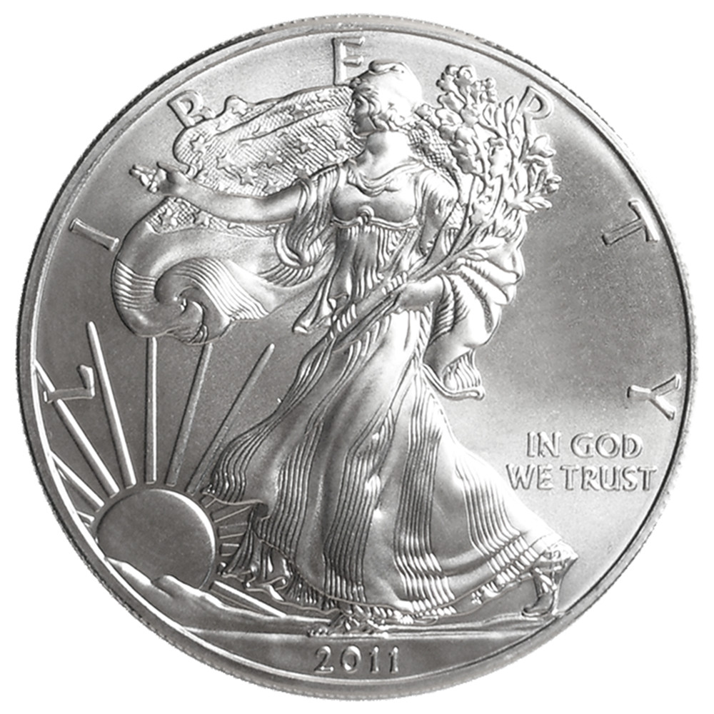 2011 $1 American Silver Eagle 1 oz Brilliant Uncirculated