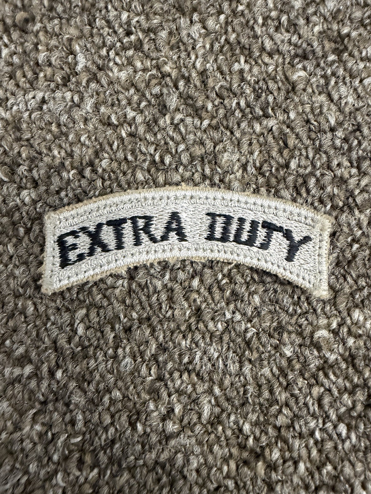 Extra Duty Military Patch SKU:R
