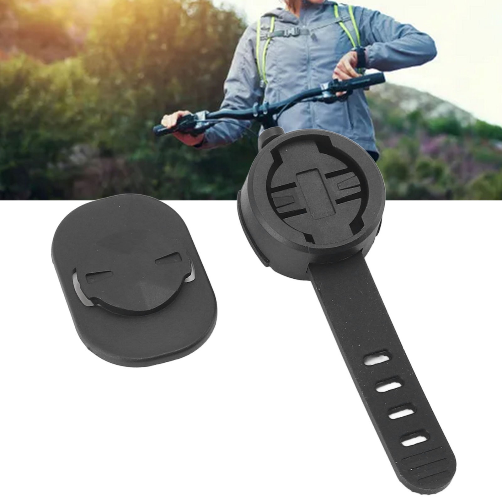 Durable Bike Stem Mount For Phone - Ideal For Cyclists - Plastic
