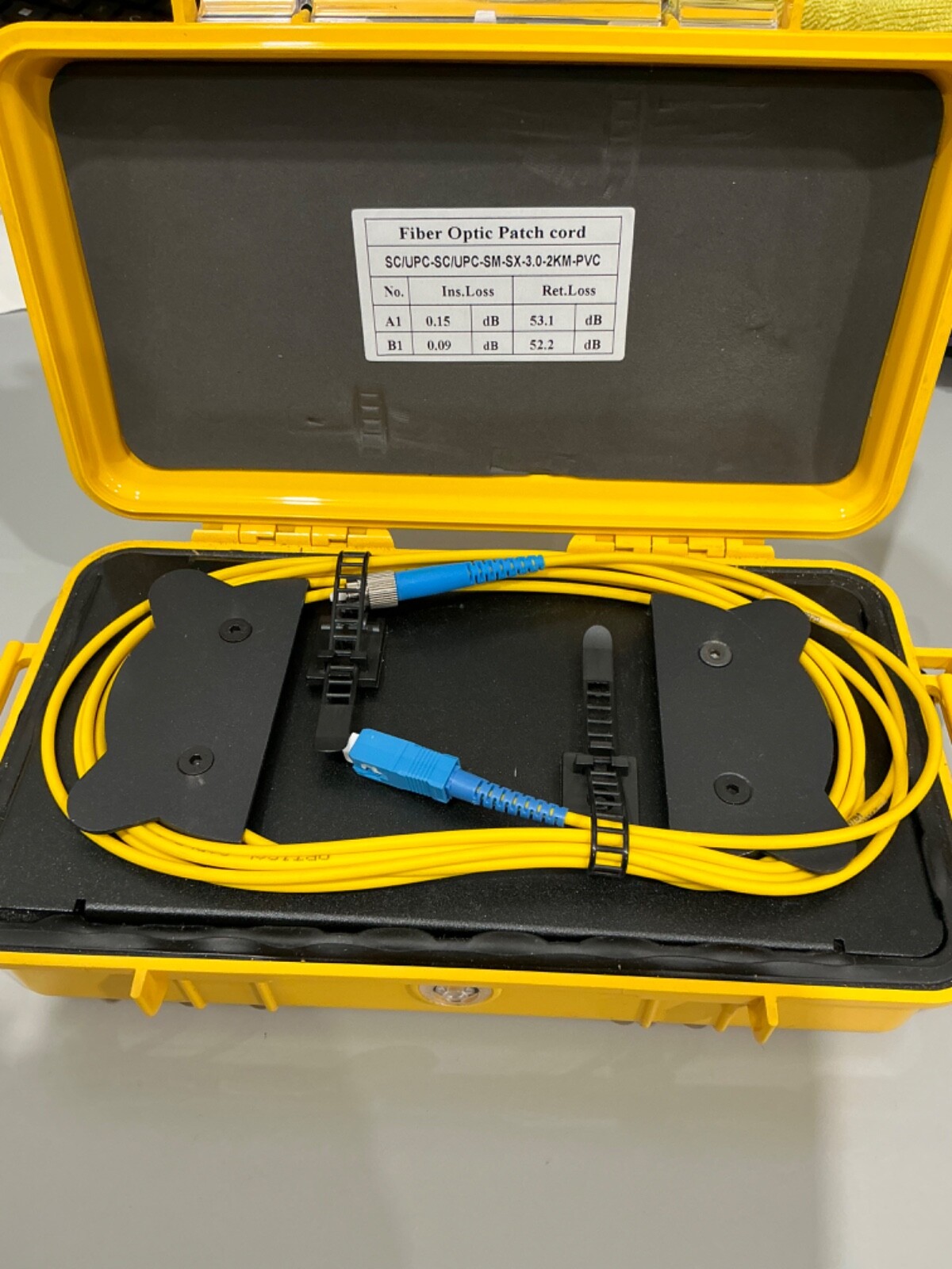 SC/UPC-SC/UPC-SM-SX-3.0 OTDR test extension line 1KM 2KM-PVC Fiber optic jumper